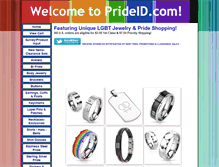 Tablet Screenshot of prideid.com